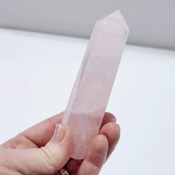 Rose Quartz, Pink, crystal, Cottagecore, metaphysical, - Picture 4 of 8